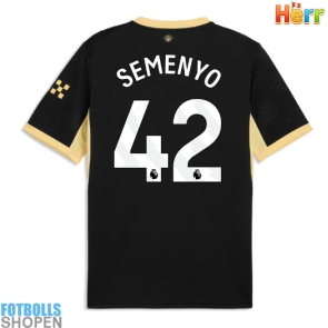 Billiga Manchester City Antoine Semenyo #42 Bortatröja 2026-27 Kortärmad